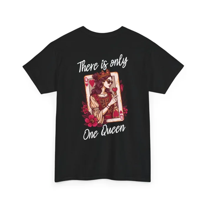 T-shirt z nadrukiem There Is Only One Queen